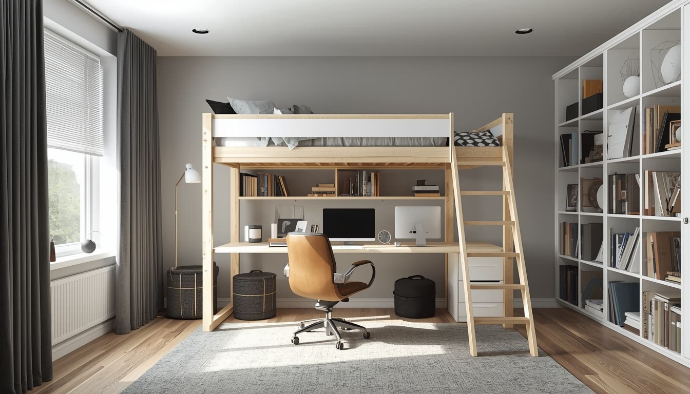 Мебель и интерьер для подростковой спальни